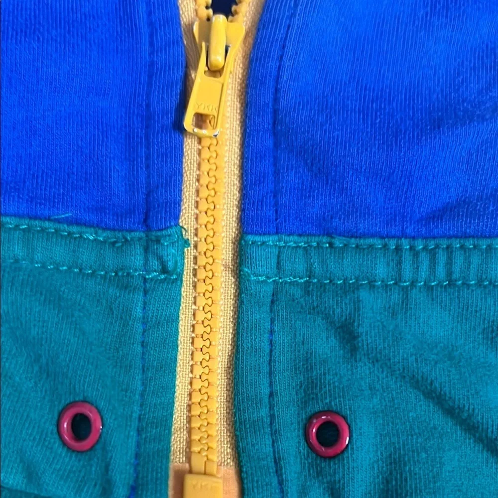 Colorful Hooded Jacket with Logo